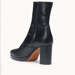 ba&sh Boots "Chelbi Vintage Booties" Black / Size 38 (8 US)